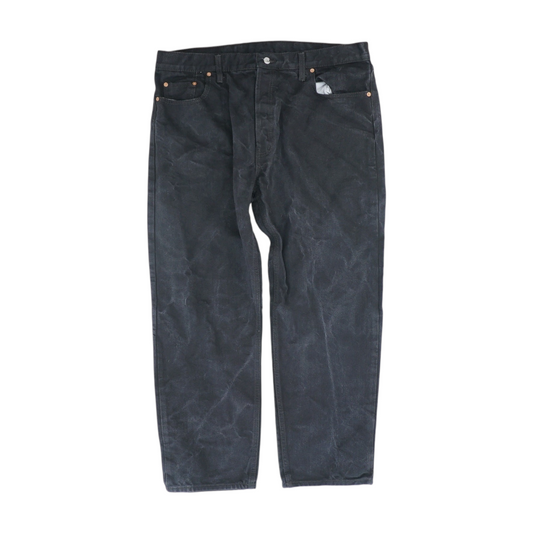 501 Black Straight Jeans
