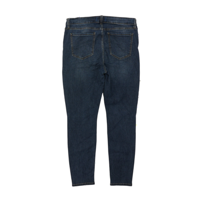 Blue Tapered Jeans