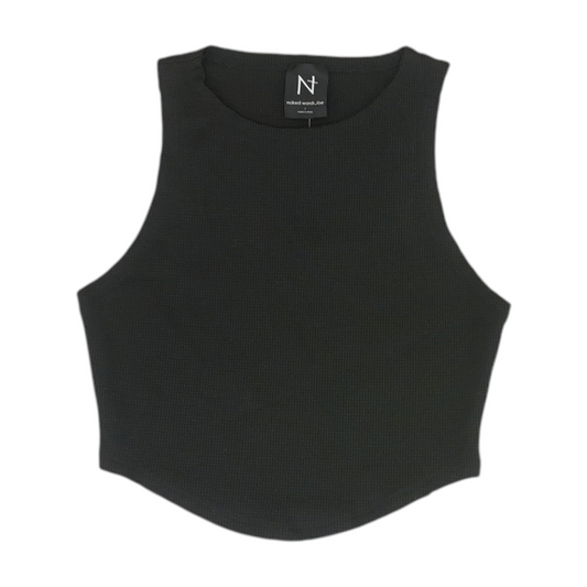 Black Cropped Blouse