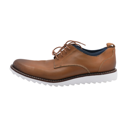 Brown Lace-Up Dress Shoes