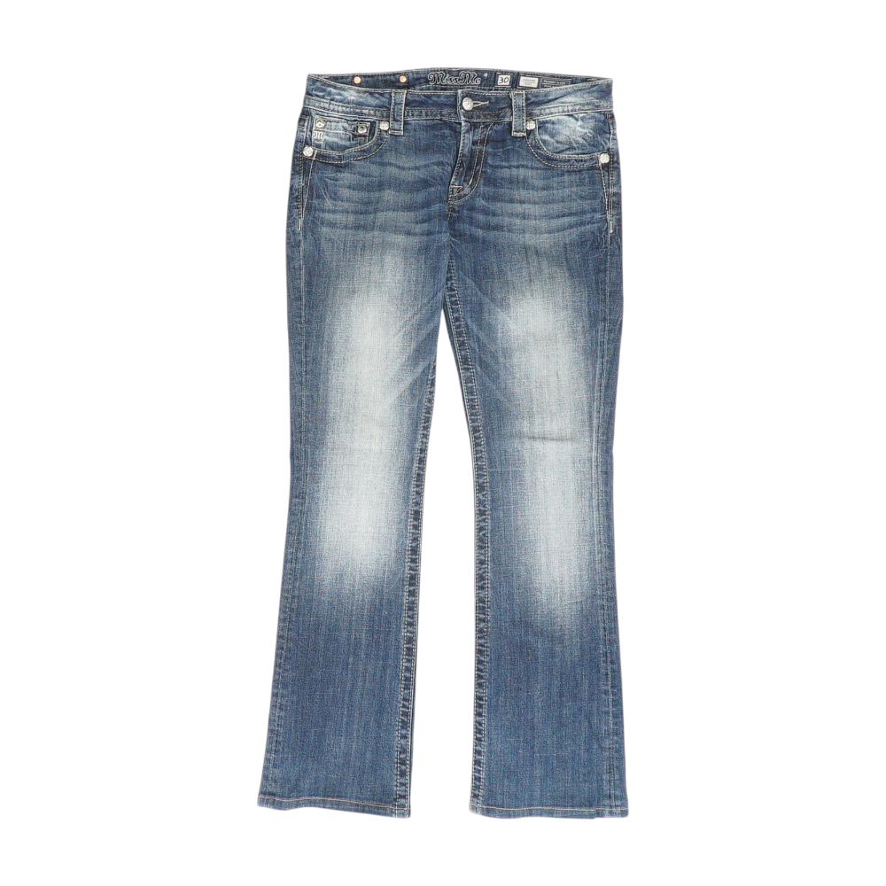 Blue Bootcut Jeans