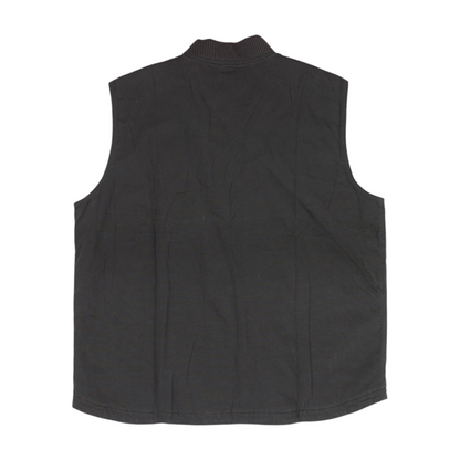 Gray Solid Vest