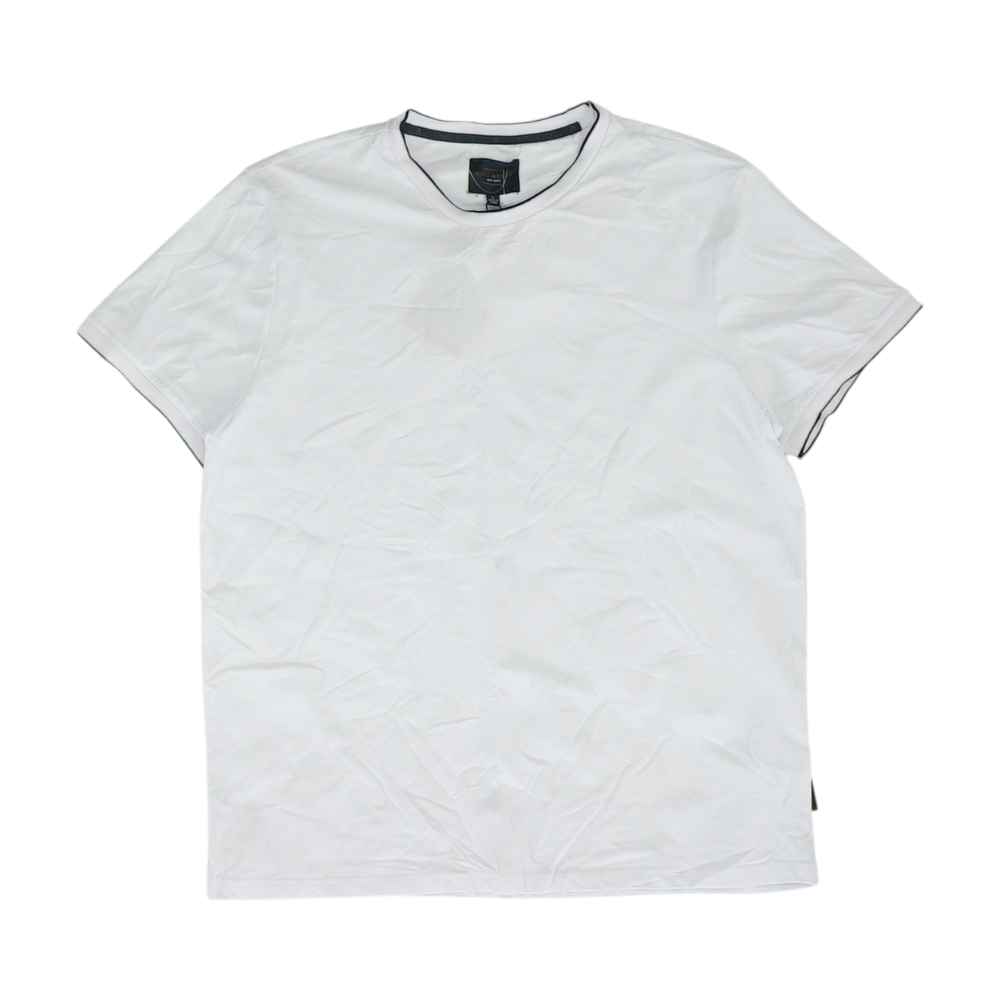 White Solid T-Shirt