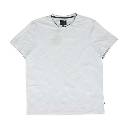 White Solid T-Shirt