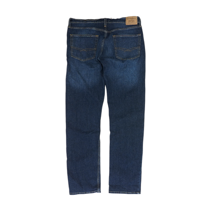 Navy Straight Jeans