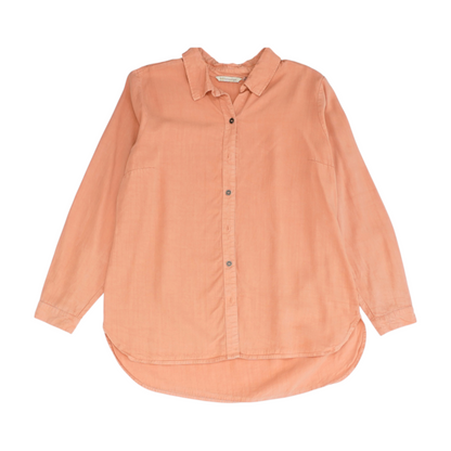 Orange Button Down