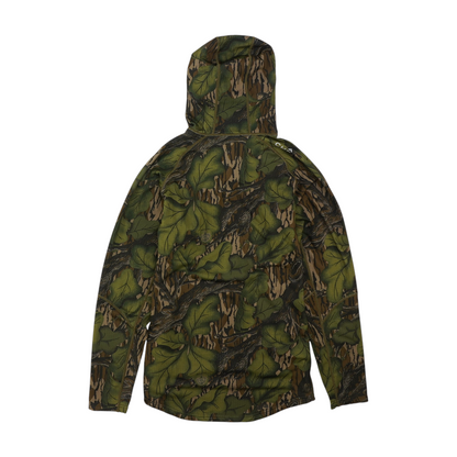 Green Camo 1/4 Zip Pullover