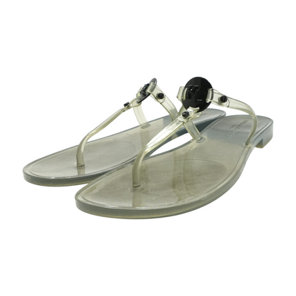 Gray Flip-Flop Sandals