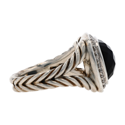 Sterling Silver Onyx Statement Ring