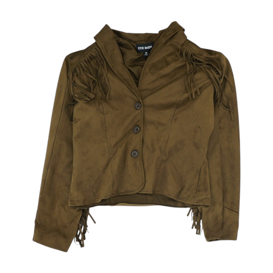 Brown Solid Jacket