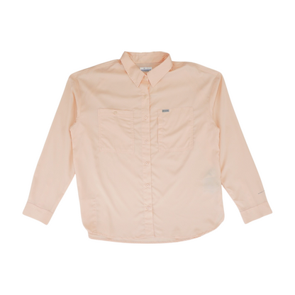 Peach Outdoor Button Down