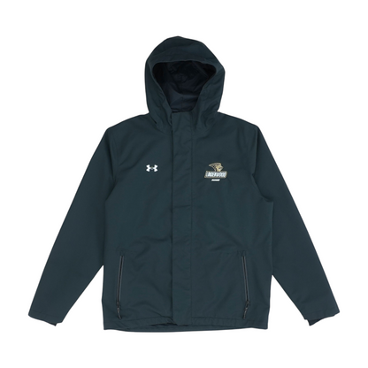 Charcoal Lindenwood Rugby Solid Rain Jacket