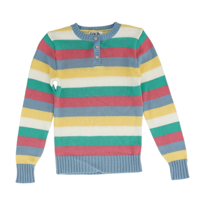 Vintage Multi Striped Pullover Sweater
