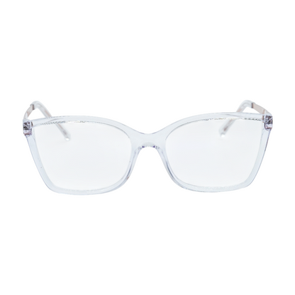 Clear Caracas Cat Eye Prescription Eyewear