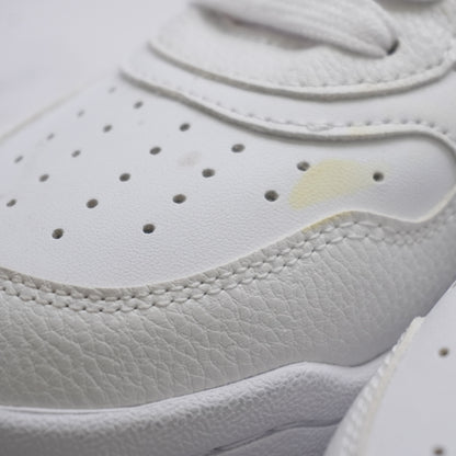 White Low-Top Athletic Shoes