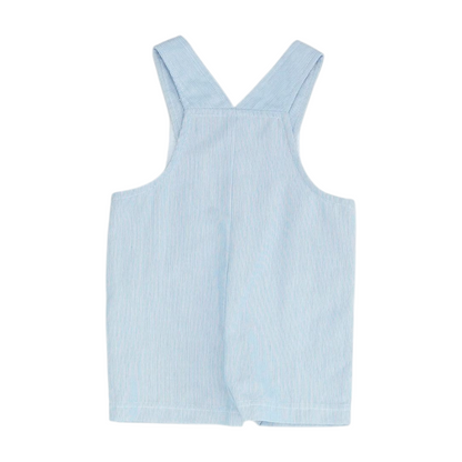 Blue Striped Sleeveless One-Piece