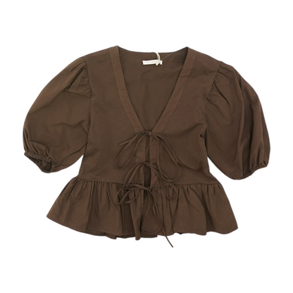 Brown Blouse