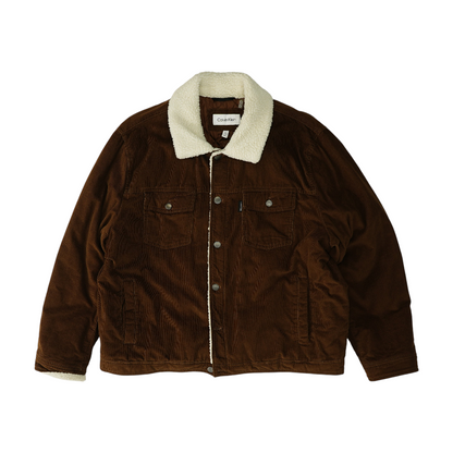 Brown Solid Jacket
