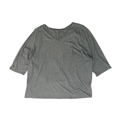 Gray Plus T-Shirt