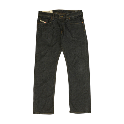 Navy Straight Jeans