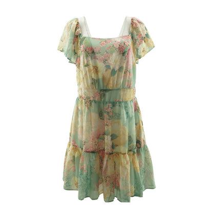 Multi Floral Mini Dress