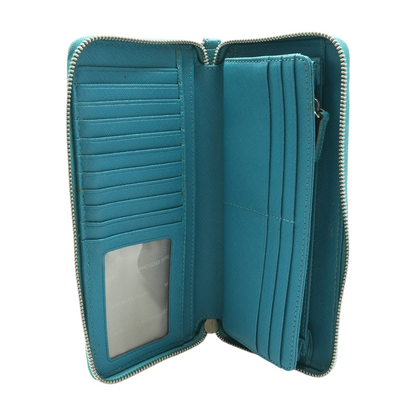 Teal Continental Wallet