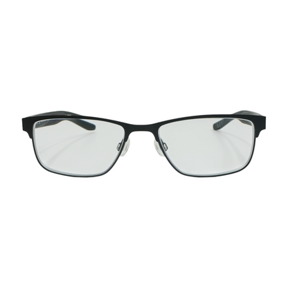 Black NIKE 8190 Square Prescription Eyewear