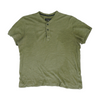 Green Solid Henley T-Shirt