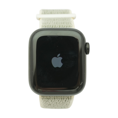 41mm Series 8 Hermes Edition Midnight Smartwatch Gray Band Small