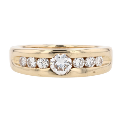 1 1/5 ctw 14K Yellow Gold Diamond Band
