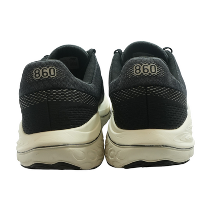 Black Phantom and Sea Salt Fresh Foam X 860v14 Low-Top Athletic Shoes
