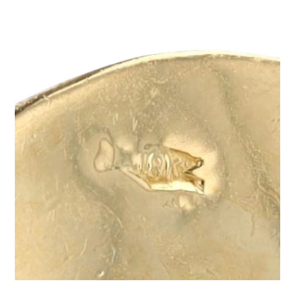 18K Yellow Gold Stud Earrings