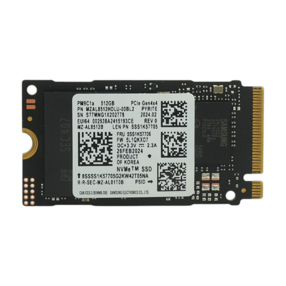 512GB PM9C1a Internal NVMe SSD