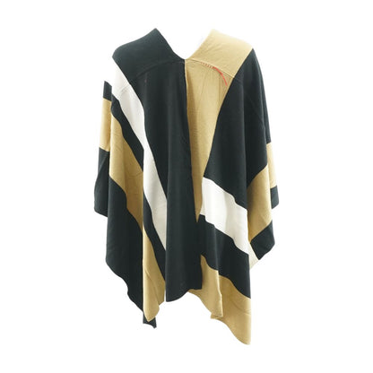 Multi Striped Cape Sweater