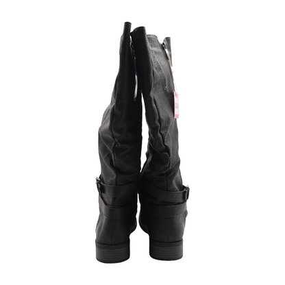 Black Knee-High Boots