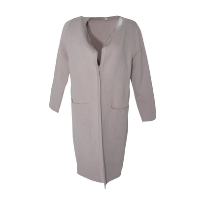 Beige Cardigan Sweater