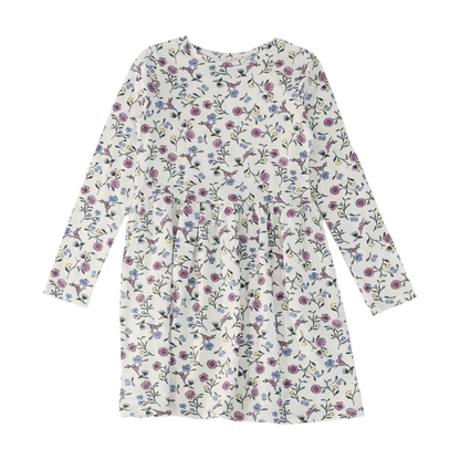 Ivory Floral Dress