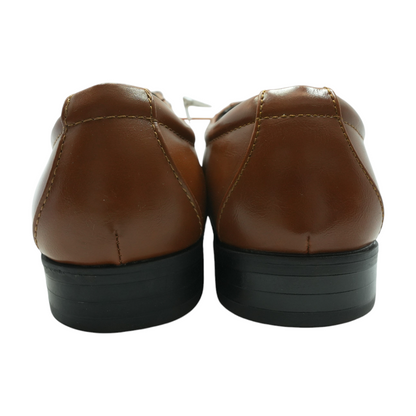 Brown Lace-Up Dress Shoes