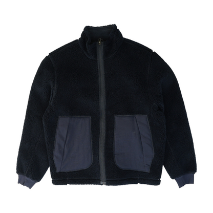 Navy Solid Jacket