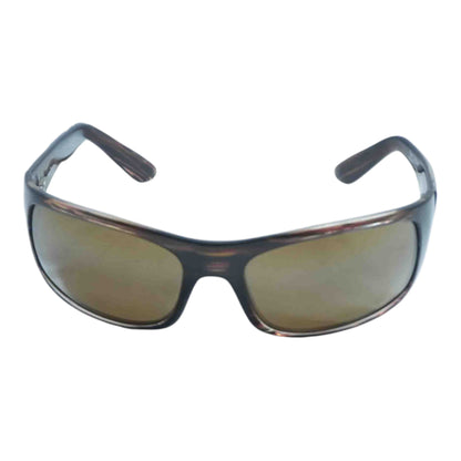 Brown Peahi Square Sunglasses
