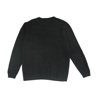 Charcoal Solid Pullover Sweater