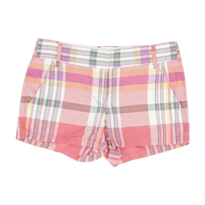 Multi Plaid Chino Shorts