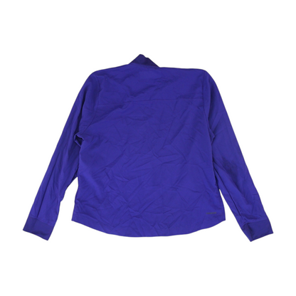 Purple Solid 1/4 Zip Pullover