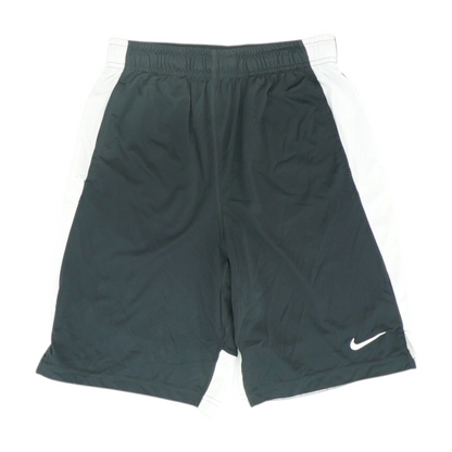 Black Color Block Active Shorts
