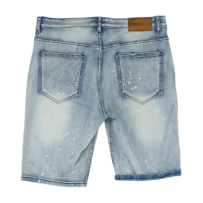 Blue Denim Shorts