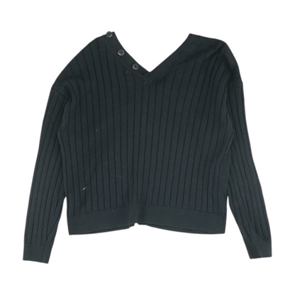 Black Cardigan Sweater