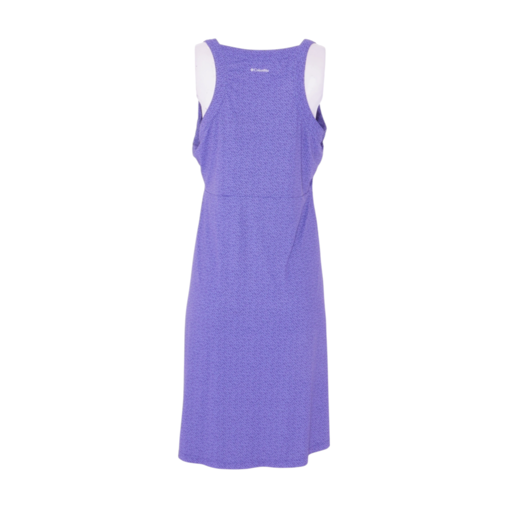 Columbia Blue Print Midi Dress – Image 2