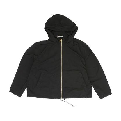 Black Solid Active Jacket