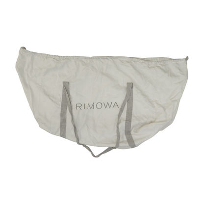 White Luggage Dust Cover Bag