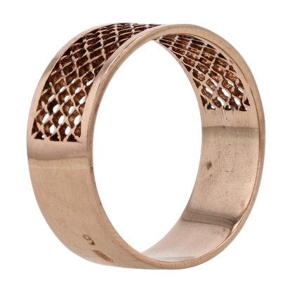 14K Rose Gold Band Ring